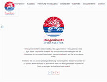 Tablet Screenshot of dragonboats-berlin.de